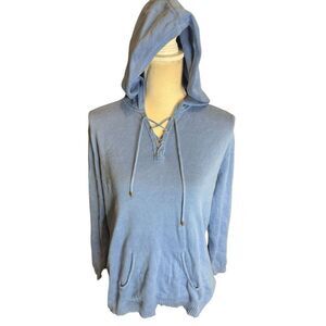 Lauren  Ralph Lauren Light Blue Pullover Hoodie Size XL